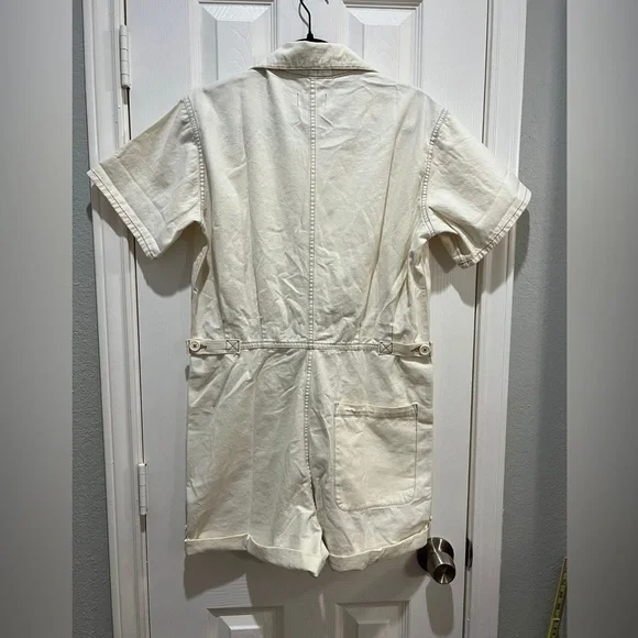NWT Pistola White / Beige Parker Romper - Picture 7 of 8